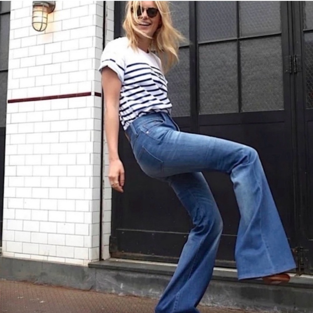 NWOT Madewell Flea Market Flare Jeans 24 Short 31” Inseam - Picture 4 of 9